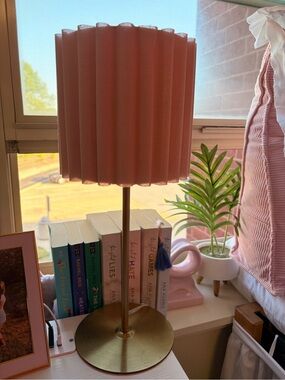 DORM CLEAR OUT - Pink lamp shade